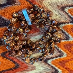 Honora Brown Pearl Bracelet